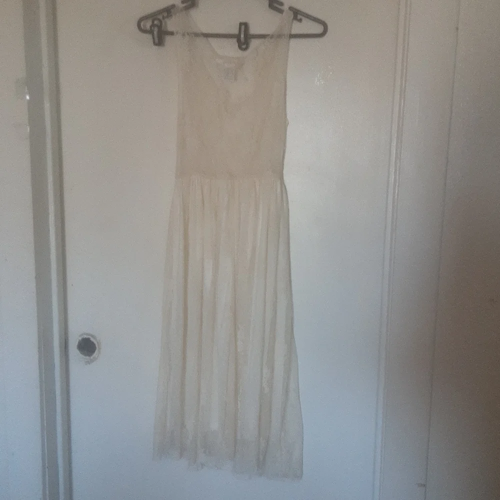 Anna- Kaci Sheer Lace Slip Dress Sz M/ L - Picture 6 of 9